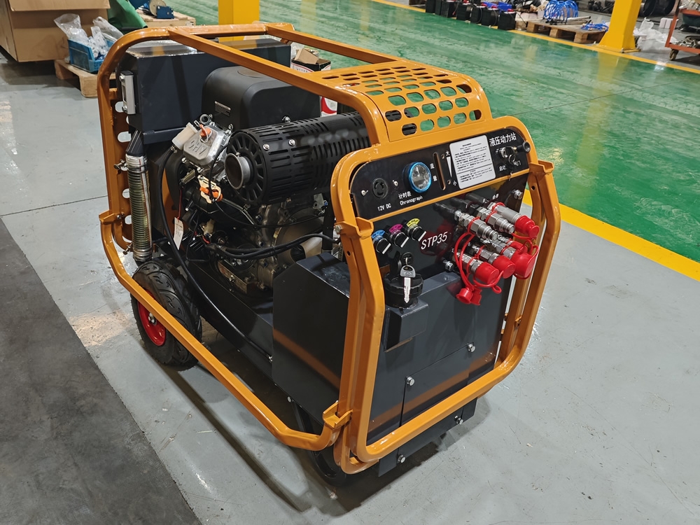 奔馬35HP便攜式小型液壓動力站STP35-80